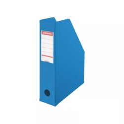 Iratpapucs 7cm, PVC/karton összehajtható Esselte Vivida kék Iratpapucs Esselte