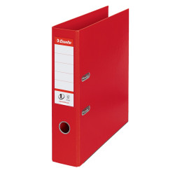 Iratrendező A4, 7,5cm, PP élvédő sínnel, Esselte Standard Vivida vörös Iratrendező Esselte