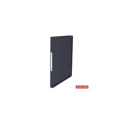 Iratvédő mappa A4, 20 tasakos Esselte Vivida fekete Iratvédő mappa Esselte
