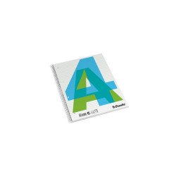 Spirálfüzet A4, 70lap perforált lyukasztott vonalas Esselte Spirálfüzet Esselte