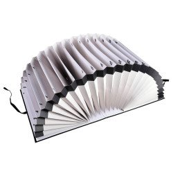 Előrendező 1-31 karton számozott tasakos Exacompta 61650B fekete Aláírókönyv, előrendező Exacompta