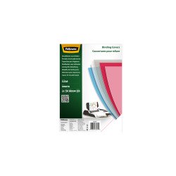 Előlap, A4, 200 mikron, 100 db/csomag, Fellowes® PET víztiszta Kötészeti kellék Fellowes