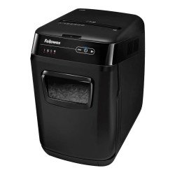 Iratmegsemmisítő, 150lap, konfetti vágás 4x50mm, Fellowes® AutoMax 150C Iratmegsemmisítő gép Fellowes