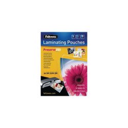 Lamináló fólia, A4, 250 mikron, fényes, 100 db/doboz, Fellowes® Kötészeti kellék Fellowes