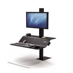 Munkaállomás ülő-álló, Fellowes® Lotus VE, egy monitorhoz Munkaállomás Fellowes