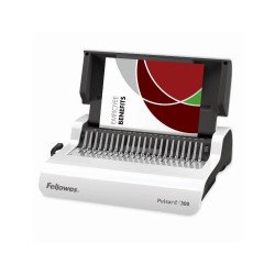 Spirálozógép, műanyag spirálkötéshez, elektromos, 300lap, Fellowes® Pulsar-E Spirálozógép Fellowes
