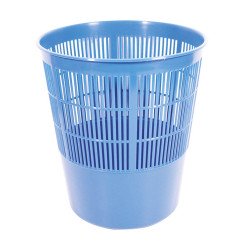 Papírkosár 16l, Fornax műanyag rácsos, Fornax, kék Papírkosár, szemetes Fornax