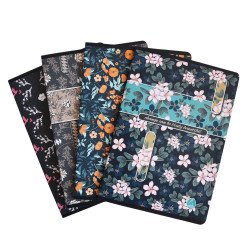 Füzet iskolai A5, 48ap, vonalas 21-48 4-8 osztályos Design 3D Nature Iskolai füzet Fűzfő