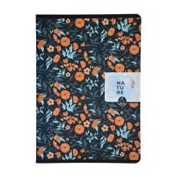 Füzet iskolai A5, 48ap, vonalas 21-48 4-8 osztályos Design 3D Nature Iskolai füzet Fűzfő