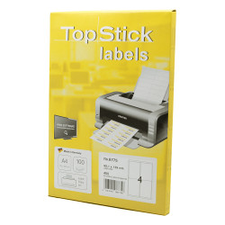 Etikett címke, 99,1 x139mm,univerzális 4 címke/ív, 100 ív/doboz, Etikett - címke Herma