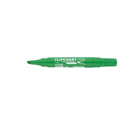 Flipchart marker vízbázisú 1-4mm, vágott Artip 12XXL zöld Flipchart marker Ico