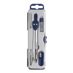 Körző készlet fém 5 db-os S1005L Ico kék Körző és kelléke Ico