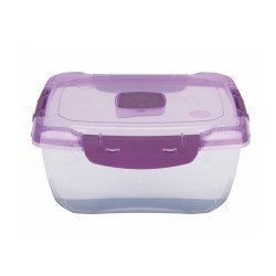 Ételtároló doboz 1,4 literes csatos és szelepes mikrós-fagyasztós_lányos színek Háztartási eszközök Il-pe