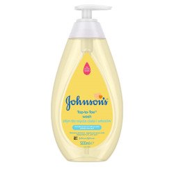 Baba tusfürdő 500 ml Johnson`s Top-to-Toe Sampon, tusfürdő, testápoló, hintőpor JOHNSON’S