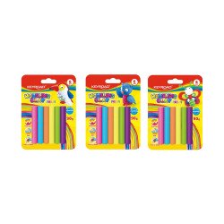 Gyurmakészlet 90 g. 6 db/bliszter Keyroad neon színek Gyurma és kelléke Keyroad