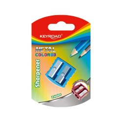 Hegyező 2 lyukú fém Keyroad Metal Colourful vegyes színek Hegyező Keyroad