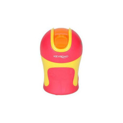 Hegyező 2 lyukú tartályos, fedeles Keyroad Colour Special vegyes színek Hegyező Keyroad