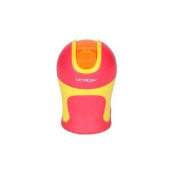 Hegyező 2 lyukú tartályos, fedeles Keyroad Colour Special vegyes színek Hegyező Keyroad