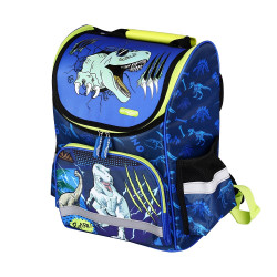Iskolatáska, fiús, Dínó, 38 x 28 x 18 cm, Keyroad Gyermektáska, tornazsák Keyroad