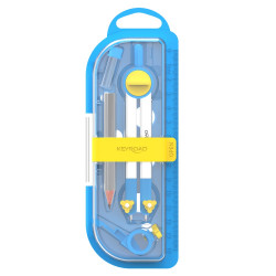 Körző ceruzás/betétes, fém pótbetéttel Keyroad Circle Master vegyes színek Körző és kelléke Keyroad