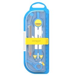 Körző ceruzás/betétes, fém pótbetéttel Keyroad Circle Master vegyes színek Körző és kelléke Keyroad