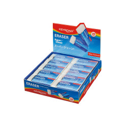 Radír, 20 db/display, Keyroad Tec TPE, fehér Radír Keyroad