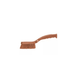 Kefe kézi műanyag rövid nyéllel 0,5 mm Kobra barna Partvis, seprű, kefe, padozat, porolók Kobra