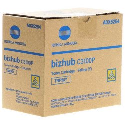Minolta TNP50 toner yellow ORIGINAL Toner original Konica Minolta