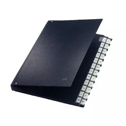 Előrendező A-Z karton nyitott Leitz Aláírókönyv, előrendező Leitz