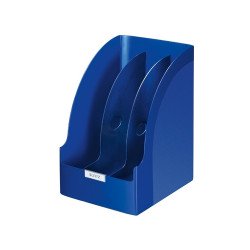 Iratpapucs 20,5cm, műanyag, elválasztókkal Leitz Plus Jumbo kék Iratpapucs Leitz
