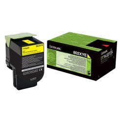 Lexmark CX410/510 toner yellow ORIGINAL Toner original Lexmark