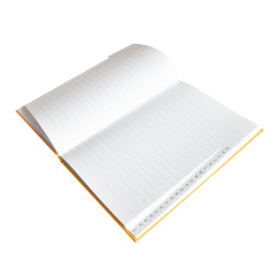 Beírókönyv A4, 192lap, keményfedeles egyszínű ABC regiszteres Lipa Mill vonalas Karton beíró Lipa Mill