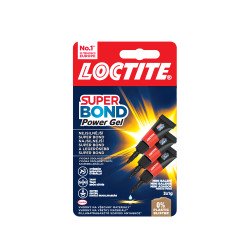 Pillanatragasztó 3x1g Loctite Super Bond Power Gél Mini Trio Pillanatragasztó Loctite