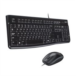 Billentyűzet+egér MK120 - HU - Logitech, fekete Billentyűzet Logitech