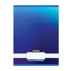 Füzet, A4, kockás, 87-32, Monochrome és Gradient minták II., 12 db/csomag Nebulo Iskolai füzet Nebulo