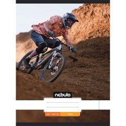 Füzet, A4, sima, 80-32, Xtreme minták, 12 db/csomag Nebulo Iskolai füzet Nebulo
