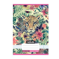 Füzet, A5, 4. osztályos vonalas, 21-32, Cuki minták, II., 16 db/csomag Nebulo Iskolai füzet Nebulo