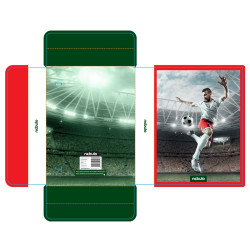 Füzetbox A5, hullámkarton, Oxi-Foci, Nebulo Tok, tartó, füzetbox Nebulo