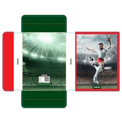 Füzetbox A5, hullámkarton, Oxi-Foci, Nebulo Tok, tartó, füzetbox Nebulo