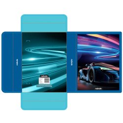 Füzetbox A5, hullámkarton, Sportautó, Nebulo Tok, tartó, füzetbox Nebulo