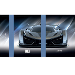 Füzetbox, A4, Sportautó, Nebulo Tok, tartó, füzetbox Nebulo