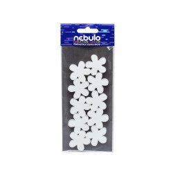 Hungarocell dekoráció, mini virágok, 10 db/csomag, 8x20 cm, Nebulo Kreatív Nebulo