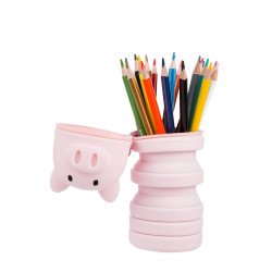 Tolltartó, szilikon, malac, Nebulo Tolltartó Nebulo