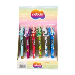 Zseléstoll radírozható, army, 36 db/display Nebulo Zselés toll Nebulo