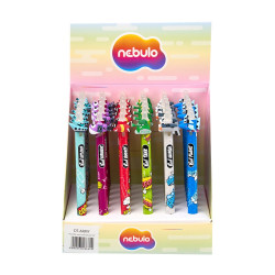 Zseléstoll radírozható, army, 36 db/display Nebulo Zselés toll Nebulo