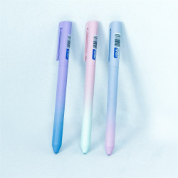 Zseléstoll, 0,5mm kék test, Nebulo írásszín kék Zselés toll Nebulo