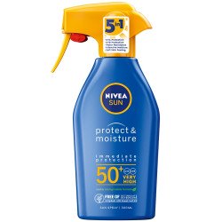 Naptej szórófejes 200 ml FF50+ Nivea Kézkrémek, balzsamok Nivea