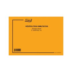 Védőoltási kimutatás c.3334-5/2009új Egészségügy Nyomell