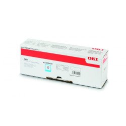 Oki C612 toner cyan ORIGINAL Toner original Oki