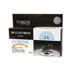 Canon CLI571XL tintapatron black ORINK Tintapatron kompatibilis Orink
